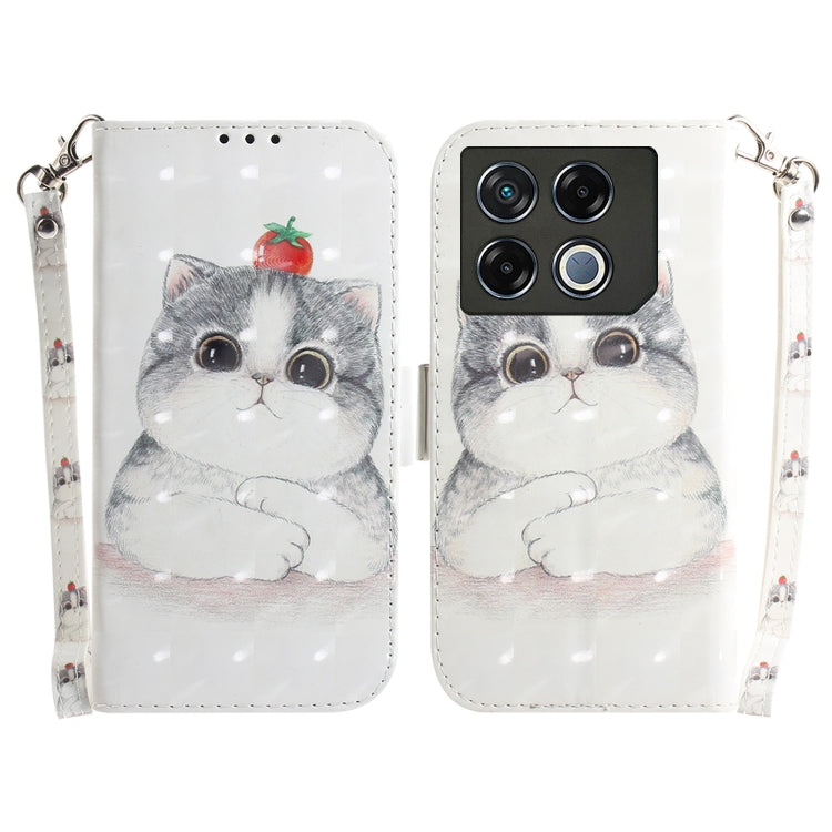 เคสโทรศัพท์หนังพลิกแนวนอนสี 3 มิติ, For Infinix Note 40 5G, For Infinix GT 20 Pro, For Infinix Note 40 Pro 4G / Note 40 Pro 5G, For Infinix Note 40 Pro+ 5G