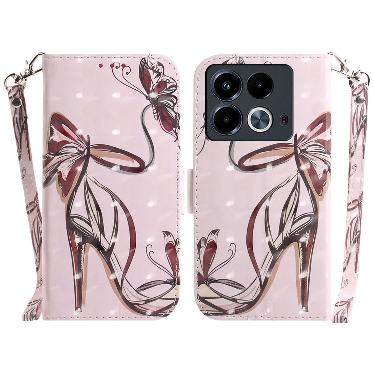 เคสโทรศัพท์หนังพลิกแนวนอนสี 3 มิติ, For Infinix Note 40, For Infinix Hot 40 / Hot 40 Pro, For Infinix Smart 7 HD, For Infinix Note 30