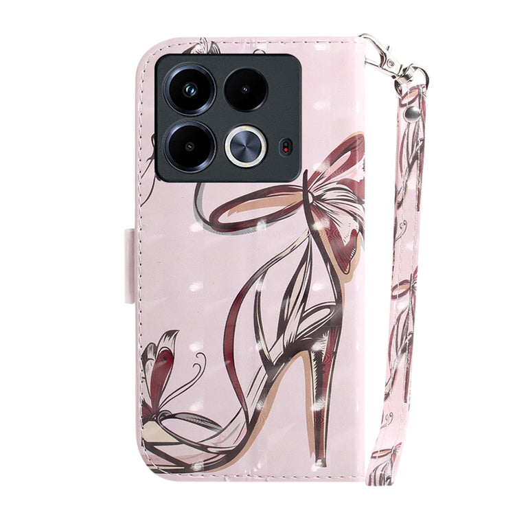 เคสโทรศัพท์หนังพลิกแนวนอนสี 3 มิติ, For Infinix Note 40, For Infinix Hot 40 / Hot 40 Pro, For Infinix Smart 7 HD, For Infinix Note 30
