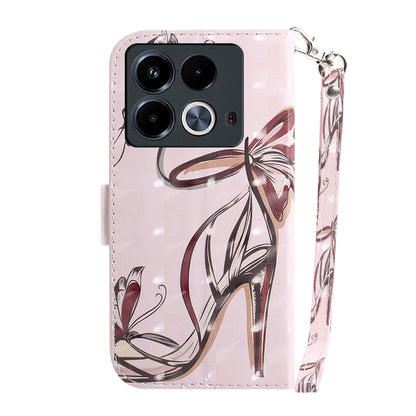 เคสโทรศัพท์หนังพลิกแนวนอนสี 3 มิติ, For Infinix Note 40, For Infinix Hot 40 / Hot 40 Pro, For Infinix Smart 7 HD, For Infinix Note 30