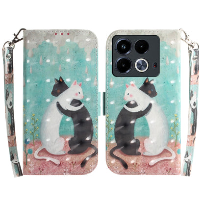เคสโทรศัพท์หนังพลิกแนวนอนสี 3 มิติ, For Infinix Note 40, For Infinix Hot 40 / Hot 40 Pro, For Infinix Smart 7 HD, For Infinix Note 30