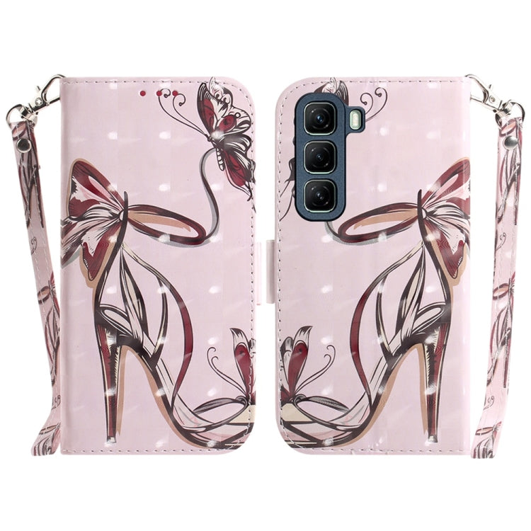 เคสโทรศัพท์หนังพลิกแนวนอนสี 3 มิติ, For Infinix Note 50 4G / Note 50 Pro 4G, For Infinix Hot 50i / Smart 9, For Infinix Hot 50 4G, For Infinix Hot 50 5G