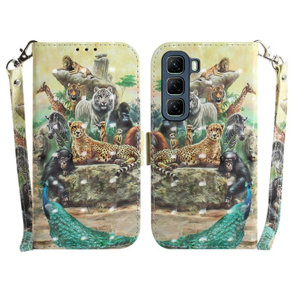 เคสโทรศัพท์หนังพลิกแนวนอนสี 3 มิติ, For Infinix Note 50 4G / Note 50 Pro 4G, For Infinix Hot 50i / Smart 9, For Infinix Hot 50 4G, For Infinix Hot 50 5G