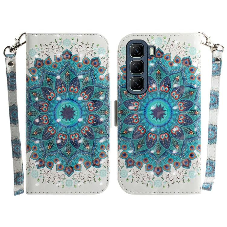 เคสโทรศัพท์หนังพลิกแนวนอนสี 3 มิติ, For Infinix Note 50 4G / Note 50 Pro 4G, For Infinix Hot 50i / Smart 9, For Infinix Hot 50 4G, For Infinix Hot 50 5G