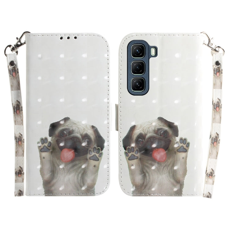 เคสโทรศัพท์หนังพลิกแนวนอนสี 3 มิติ, For Infinix Note 50 4G / Note 50 Pro 4G, For Infinix Hot 50i / Smart 9, For Infinix Hot 50 4G, For Infinix Hot 50 5G