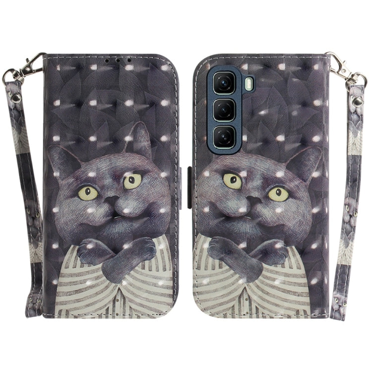 เคสโทรศัพท์หนังพลิกแนวนอนสี 3 มิติ, For Infinix Note 50 4G / Note 50 Pro 4G, For Infinix Hot 50i / Smart 9, For Infinix Hot 50 4G, For Infinix Hot 50 5G
