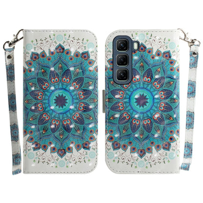 เคสโทรศัพท์หนังพลิกแนวนอนสี 3 มิติ, For Infinix Note 50 4G / Note 50 Pro 4G, For Infinix Hot 50i / Smart 9, For Infinix Hot 50 4G, For Infinix Hot 50 5G