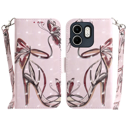 เคสโทรศัพท์หนังพลิกแนวนอนสี 3 มิติ, For Infinix Note 50 4G / Note 50 Pro 4G, For Infinix Hot 50i / Smart 9, For Infinix Hot 50 4G, For Infinix Hot 50 5G