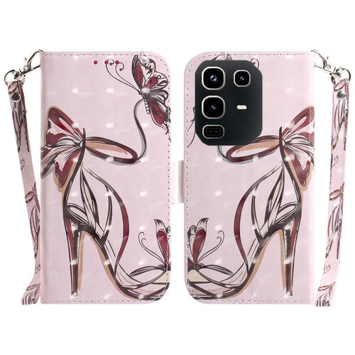 เคสโทรศัพท์หนังพลิกแนวนอนสี 3 มิติ, For Infinix Note 50 4G / Note 50 Pro 4G, For Infinix Hot 50i / Smart 9, For Infinix Hot 50 4G, For Infinix Hot 50 5G
