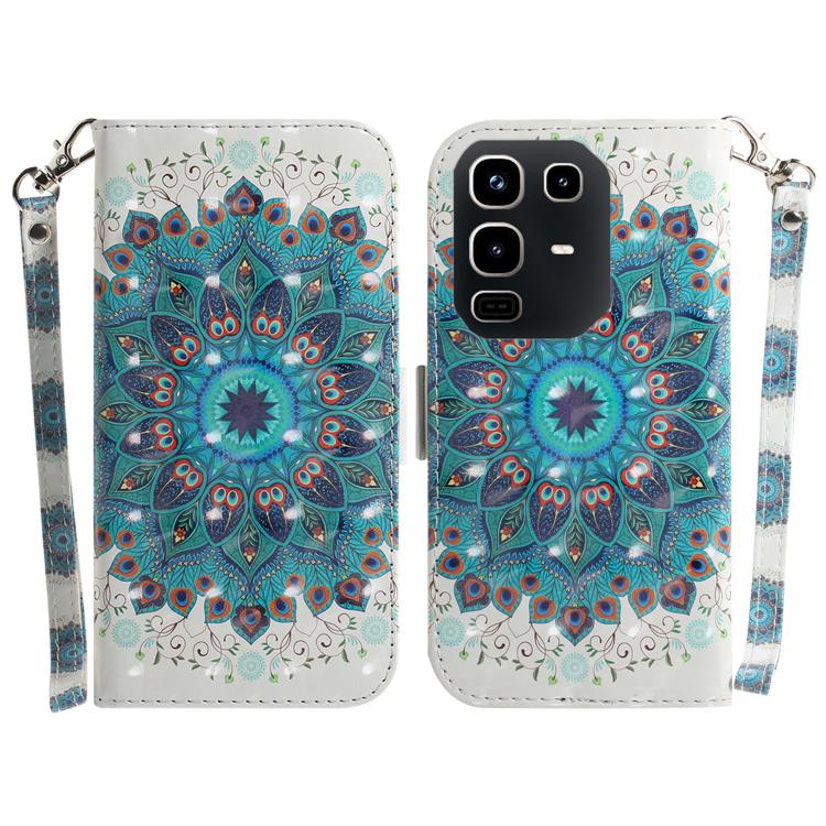 เคสโทรศัพท์หนังพลิกแนวนอนสี 3 มิติ, For Infinix Note 50 4G / Note 50 Pro 4G, For Infinix Hot 50i / Smart 9, For Infinix Hot 50 4G, For Infinix Hot 50 5G