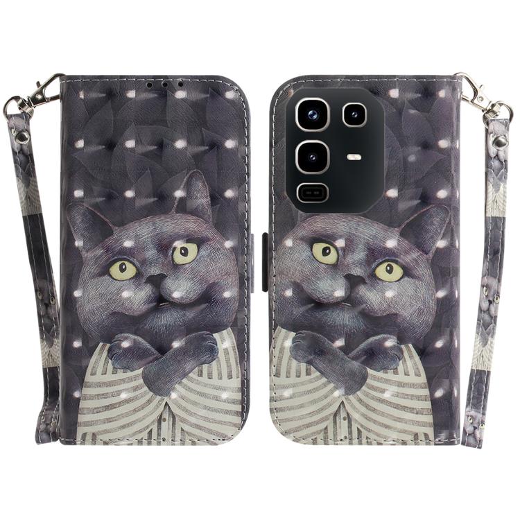 เคสโทรศัพท์หนังพลิกแนวนอนสี 3 มิติ, For Infinix Note 50 4G / Note 50 Pro 4G, For Infinix Hot 50i / Smart 9, For Infinix Hot 50 4G, For Infinix Hot 50 5G