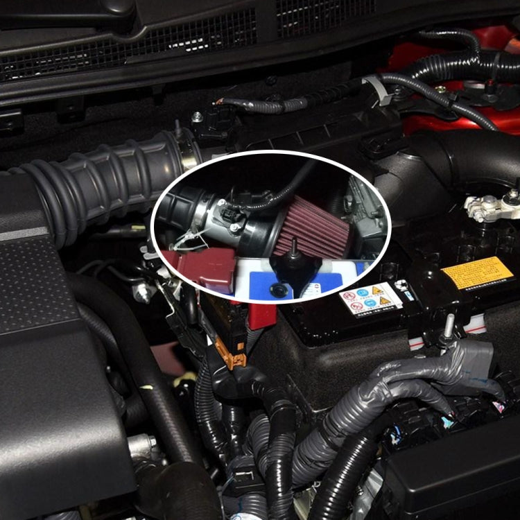 XH-UN608 รถดัดแปลงเครื่องยนต์ Air Flow Meter Flange Intake Sensor สำหรับ Mazda Atenza / Axela, 63mm, 70mm