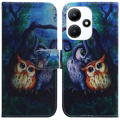 เคสโทรศัพท์หนังพลิกวาดสี, For Infinix Hot 30 Play, For Infinix Hot 30i, For Infinix Hot 30, For Infinix Smart 7 African