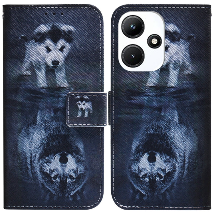 เคสโทรศัพท์หนังพลิกวาดสี, For Infinix Hot 30 Play, For Infinix Hot 30i, For Infinix Hot 30, For Infinix Smart 7 African