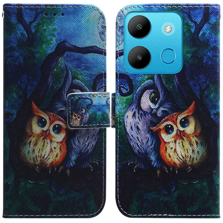 เคสโทรศัพท์หนังพลิกวาดสี, For Infinix Hot 30 Play, For Infinix Hot 30i, For Infinix Hot 30, For Infinix Smart 7 African