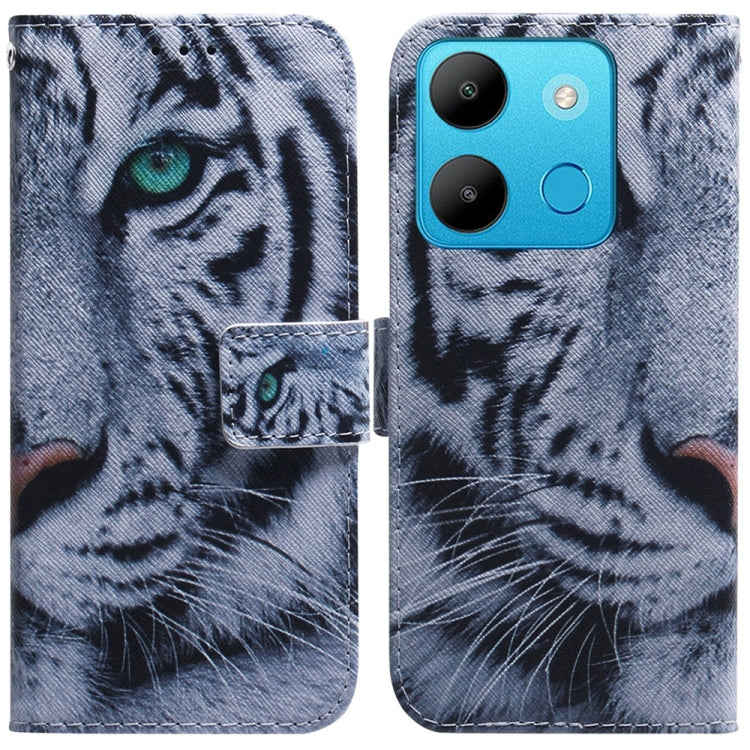 เคสโทรศัพท์หนังพลิกวาดสี, For Infinix Hot 30 Play, For Infinix Hot 30i, For Infinix Hot 30, For Infinix Smart 7 African