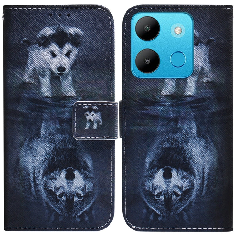 เคสโทรศัพท์หนังพลิกวาดสี, For Infinix Hot 30 Play, For Infinix Hot 30i, For Infinix Hot 30, For Infinix Smart 7 African