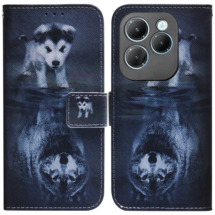 เคสโทรศัพท์หนังพลิกวาดสี, For Infinix Note 40 4G, For Infinix Hot 40 / 40 Pro, For Infinix Smart 7 India / 7 Plus, For Infinix Smart 7 HD