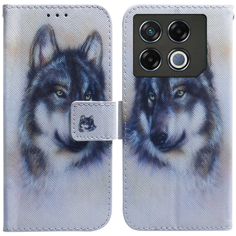 เคสโทรศัพท์หนังพลิกวาดสี, For Infinix Note 40 5G, For Infinix GT 20 Pro, For Infinix Note 40 Pro 5G / 40 Pro 4G, For Infinix Note 40 Pro+ 5G