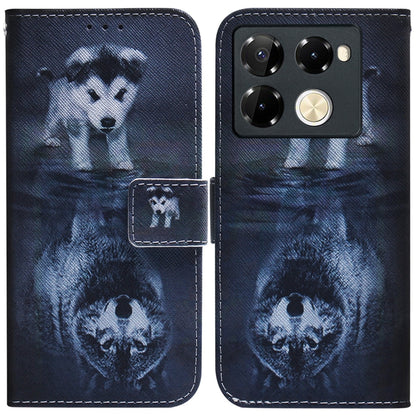 เคสโทรศัพท์หนังพลิกวาดสี, For Infinix Note 40 5G, For Infinix GT 20 Pro, For Infinix Note 40 Pro 5G / 40 Pro 4G, For Infinix Note 40 Pro+ 5G