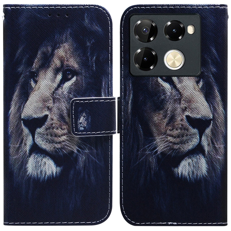 เคสโทรศัพท์หนังพลิกวาดสี, For Infinix Note 40 5G, For Infinix GT 20 Pro, For Infinix Note 40 Pro 5G / 40 Pro 4G, For Infinix Note 40 Pro+ 5G