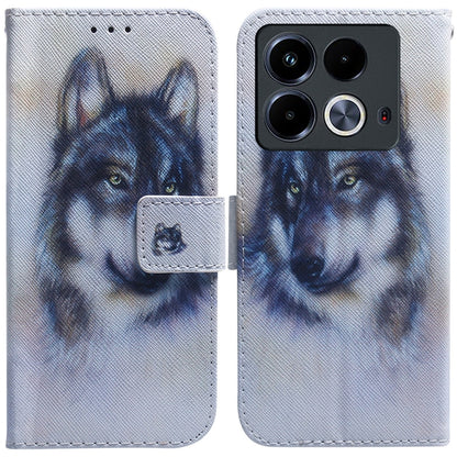 เคสโทรศัพท์หนังพลิกวาดสี, For Infinix Note 40 4G, For Infinix Hot 40 / 40 Pro, For Infinix Smart 7 India / 7 Plus, For Infinix Smart 7 HD