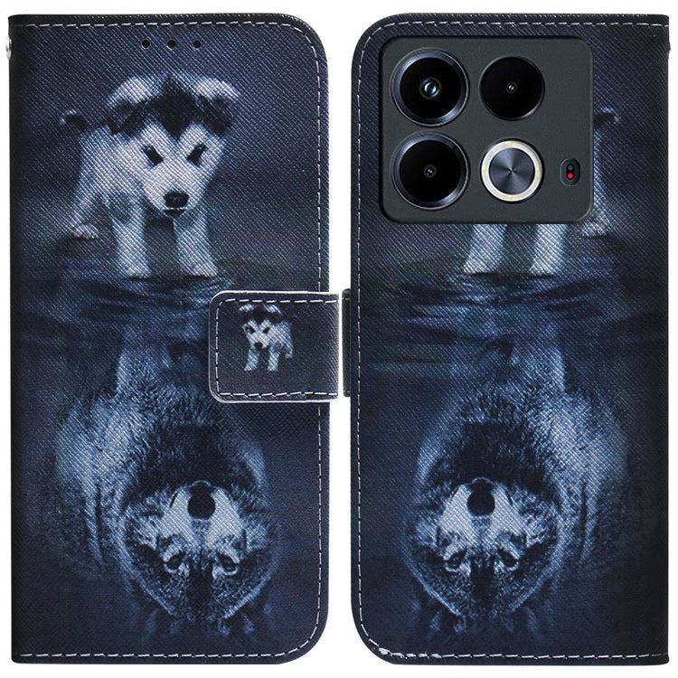 เคสโทรศัพท์หนังพลิกวาดสี, For Infinix Note 40 4G, For Infinix Hot 40 / 40 Pro, For Infinix Smart 7 India / 7 Plus, For Infinix Smart 7 HD