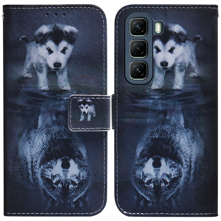 เคสโทรศัพท์หนังพลิกวาดสี, For Infinix Note 50 4G / Note 50 Pro 4G, For Infinix Hot 50i / Smart 9, For Infinix Hot 50 4G, For Infinix Hot 50 5G