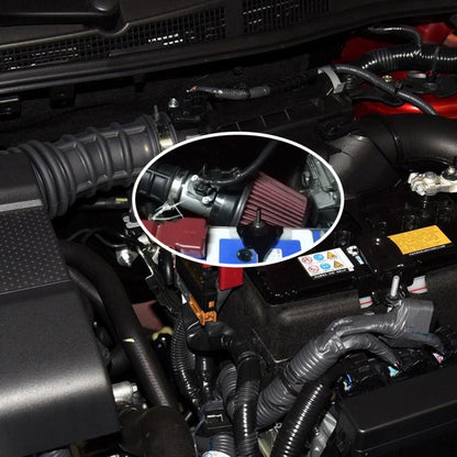 XH-UN605 รถดัดแปลงเครื่องยนต์ Air Flow Meter Flange Intake Sensor Base สำหรับ Honda / Ford / Nissan, 63mm, 70mm, 76mm