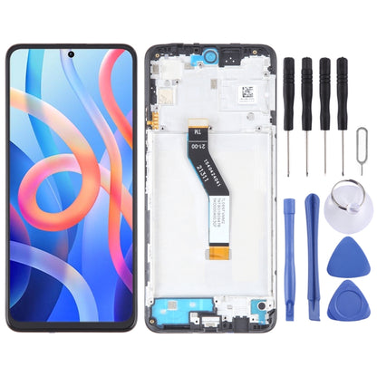 หน้าจอ LCD วัสดุ OLED สำหรับชุดประกอบ Digitizer พร้อมกรอบ, For Xiaomi Redmi Note 11 4G, For Xiaomi Poco M4 Pro 4G, For Xiaomi Redmi Note 11S 4G, For Xiaomi Redmi Note 10 Pro 4G, For Xiaomi Redmi Note 10 Pro Max, For Xiaomi Redmi Note 10 Pro India      ...