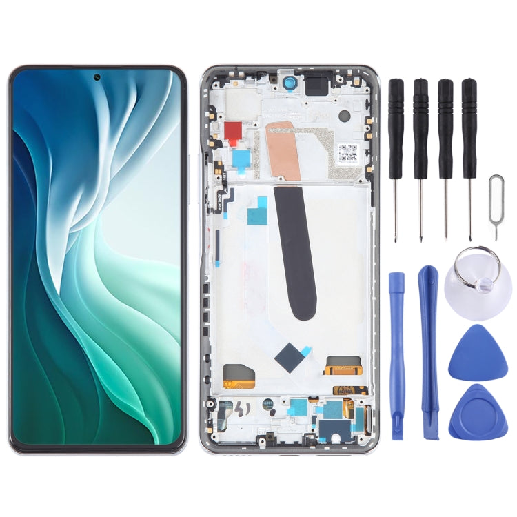 หน้าจอ LCD สำหรับชุดประกอบ Digitizer พร้อมกรอบ, For Xiaomi Mi 11i, For Xiaomi 11X, For Xiaomi 11X Pro, For Xiaomi Poco F3, For Xiaomi Redmi K40, For Xiaomi Redmi K40 Pro, For Xiaomi Redmi K40 Pro+