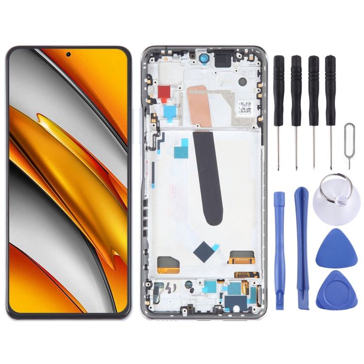 หน้าจอ LCD สำหรับชุดประกอบ Digitizer พร้อมกรอบ, For Xiaomi Mi 11i, For Xiaomi 11X, For Xiaomi 11X Pro, For Xiaomi Poco F3, For Xiaomi Redmi K40, For Xiaomi Redmi K40 Pro, For Xiaomi Redmi K40 Pro+