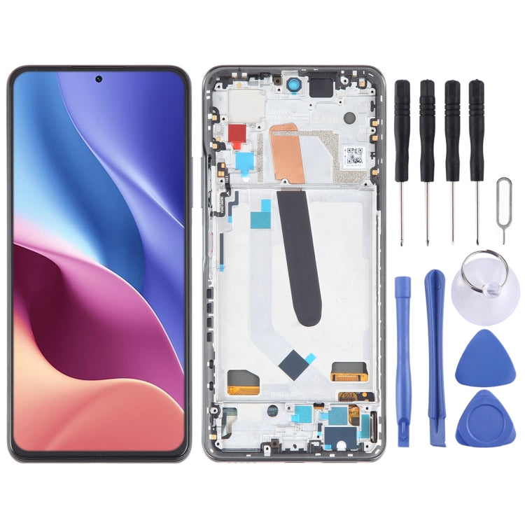 หน้าจอ LCD สำหรับชุดประกอบ Digitizer พร้อมกรอบ, For Xiaomi Mi 11i, For Xiaomi 11X, For Xiaomi 11X Pro, For Xiaomi Poco F3, For Xiaomi Redmi K40, For Xiaomi Redmi K40 Pro, For Xiaomi Redmi K40 Pro+