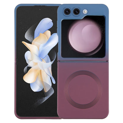 เคสโทรศัพท์ MagSafe ไล่โทนสีซิลิโคนเหลว TPU, For Samsung Galaxy Z Flip3 5G, For Samsung Galaxy Z Flip5, For Samsung Galaxy Z Flip4