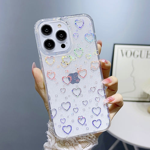 เคสโทรศัพท์ TPU ผงกลิตเตอร์ลิตเติ้ลสตาร์ซีรีส์, For iPhone 12 Pro Max, For iPhone 11, For iPhone 11 Pro Max