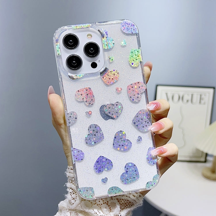 เคสโทรศัพท์ TPU ผงกลิตเตอร์ลิตเติ้ลสตาร์ซีรีส์, For iPhone 12 Pro Max, For iPhone 11, For iPhone 11 Pro Max