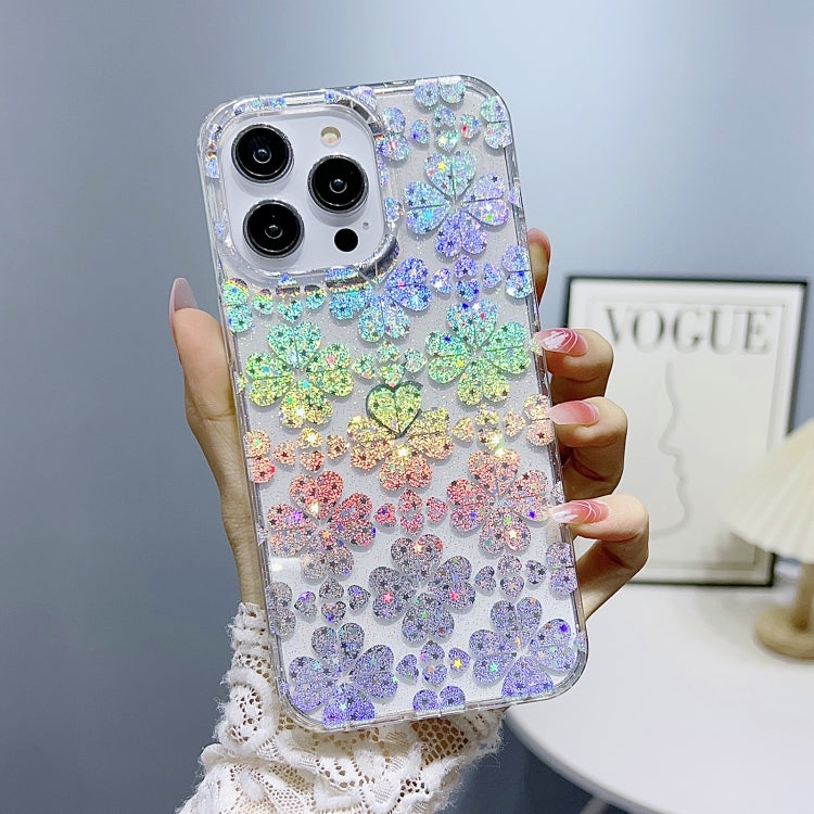 เคสโทรศัพท์ TPU ผงกลิตเตอร์ลิตเติ้ลสตาร์ซีรีส์, For iPhone 12 Pro Max, For iPhone 11, For iPhone 11 Pro Max