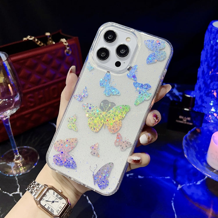 เคสโทรศัพท์ TPU ผงกลิตเตอร์ลิตเติ้ลสตาร์ซีรีส์, For iPhone 12 Pro Max, For iPhone 11, For iPhone 11 Pro Max