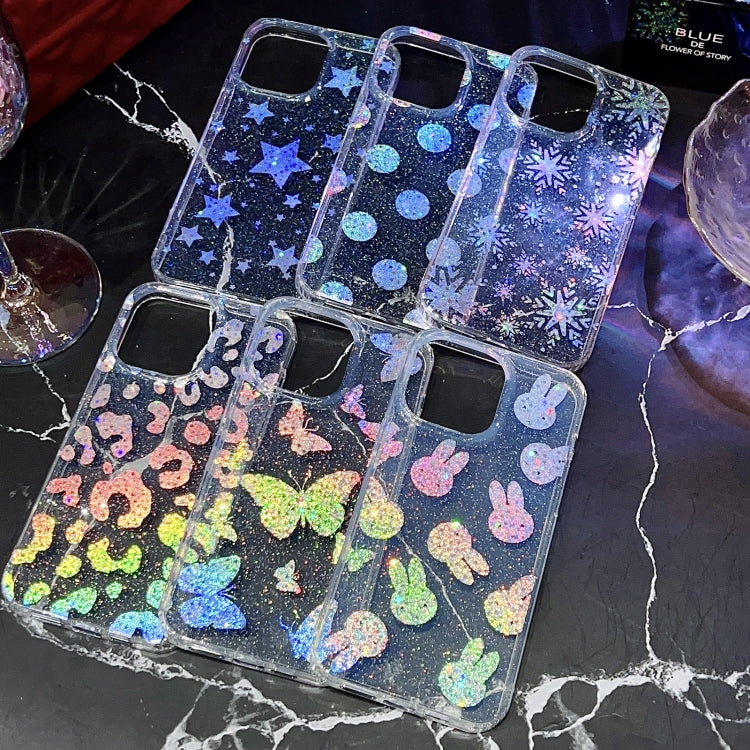 เคสโทรศัพท์ TPU ผงกลิตเตอร์ลิตเติ้ลสตาร์ซีรีส์, For iPhone 12 Pro Max, For iPhone 11, For iPhone 11 Pro Max