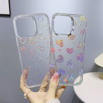 เคสโทรศัพท์ TPU ผงกลิตเตอร์ลิตเติ้ลสตาร์ซีรีส์, For iPhone 12 Pro Max, For iPhone 11, For iPhone 11 Pro Max