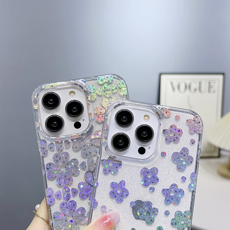 เคสโทรศัพท์ TPU ผงกลิตเตอร์ลิตเติ้ลสตาร์ซีรีส์, For iPhone 12 Pro Max, For iPhone 11, For iPhone 11 Pro Max