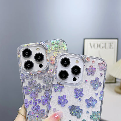 เคสโทรศัพท์ TPU ผงกลิตเตอร์ลิตเติ้ลสตาร์ซีรีส์, For iPhone 12 Pro Max, For iPhone 11, For iPhone 11 Pro Max