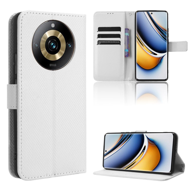 เคสโทรศัพท์หนังเนื้อเพชร, For Realme 11 Pro / 11 Pro+, For Realme C65 4G, For Realme GT Neo5 SE