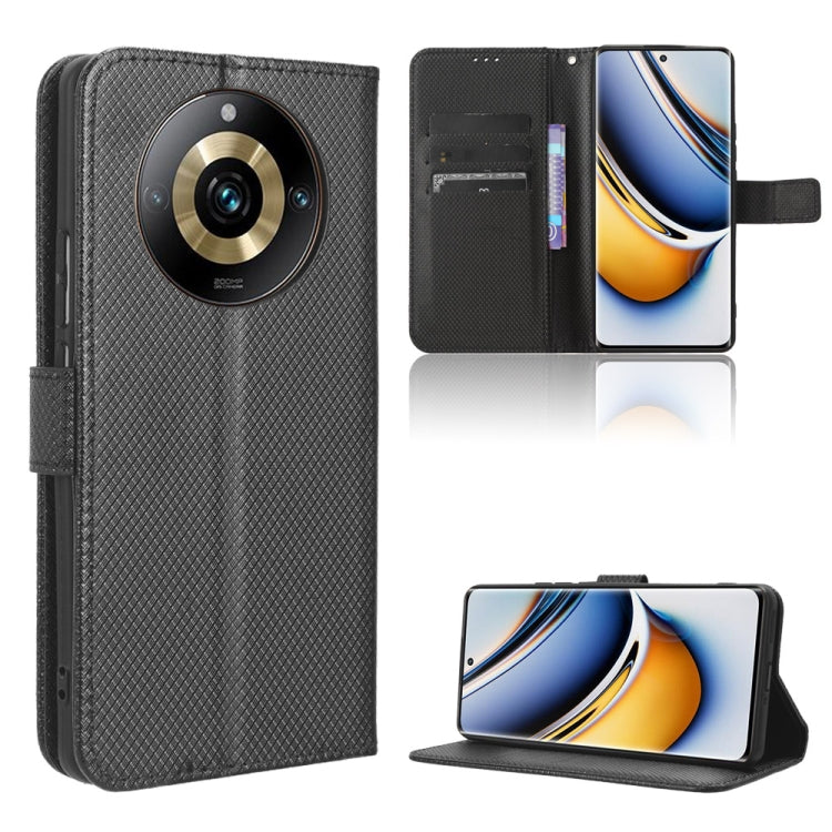 เคสโทรศัพท์หนังเนื้อเพชร, For Realme 11 Pro / 11 Pro+, For Realme C65 4G, For Realme GT Neo5 SE