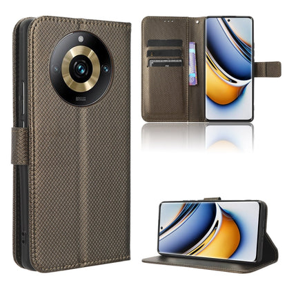 เคสโทรศัพท์หนังเนื้อเพชร, For Realme 11 Pro / 11 Pro+, For Realme C65 4G, For Realme GT Neo5 SE