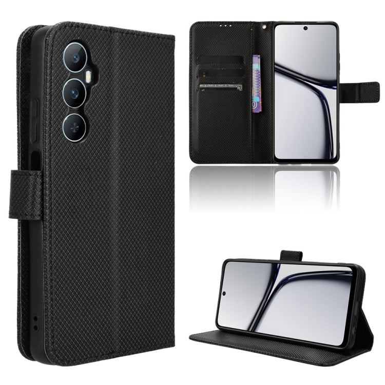 เคสโทรศัพท์หนังเนื้อเพชร, For Realme 11 Pro / 11 Pro+, For Realme C65 4G, For Realme GT Neo5 SE