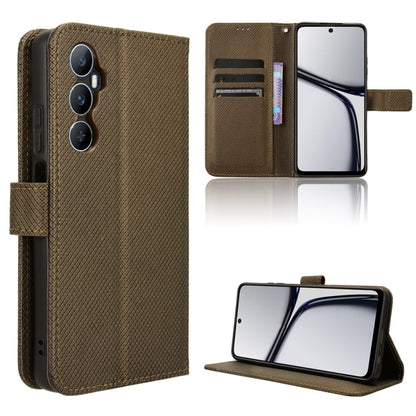 เคสโทรศัพท์หนังเนื้อเพชร, For Realme 11 Pro / 11 Pro+, For Realme C65 4G, For Realme GT Neo5 SE