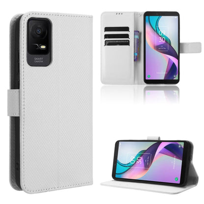 ซองโทรศัพท์หนังเนื้อเพชร, For TCL 40 XE 5G /40 NxtPaper 5G, For TCL 40 NxtPaper 4G, For TCL 40 XE 5G, For TCL 40 XL, For TCL ION X
