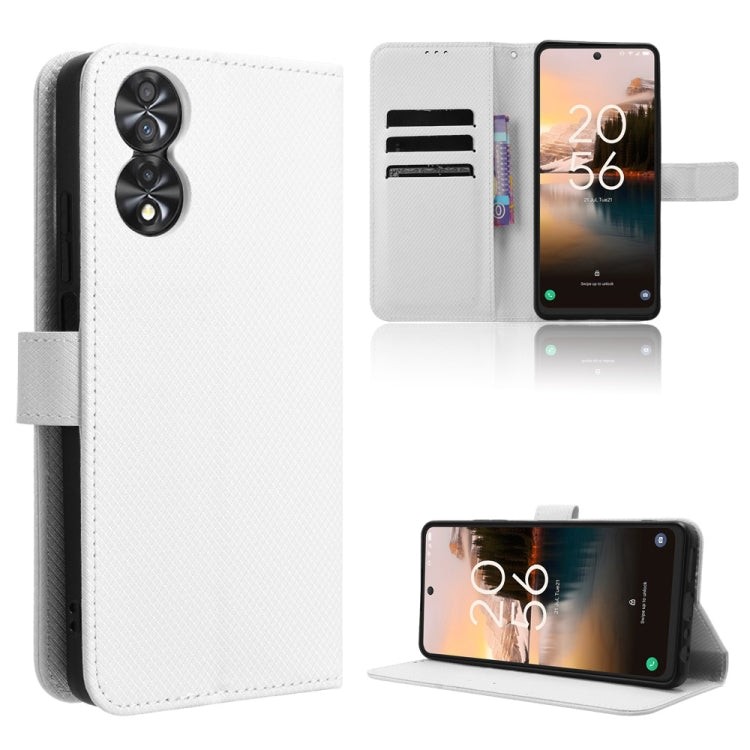 ซองโทรศัพท์หนังเนื้อเพชร, For TCL 40 XE 5G /40 NxtPaper 5G, For TCL 40 NxtPaper 4G, For TCL 40 XE 5G, For TCL 40 XL, For TCL ION X