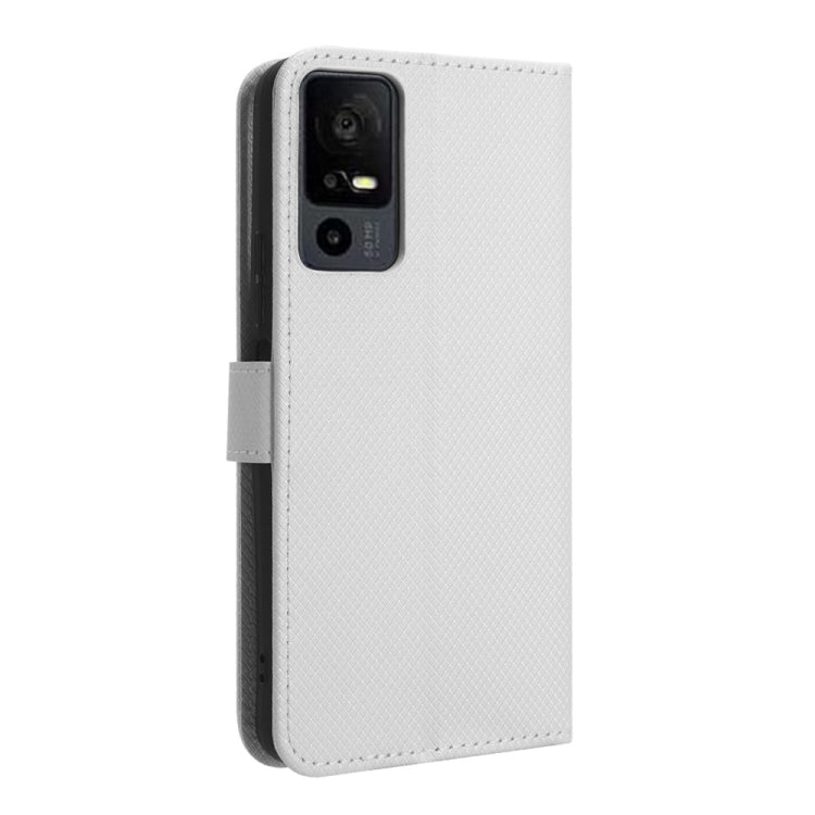 ซองโทรศัพท์หนังเนื้อเพชร, For TCL 40 XE 5G /40 NxtPaper 5G, For TCL 40 NxtPaper 4G, For TCL 40 XE 5G, For TCL 40 XL, For TCL ION X